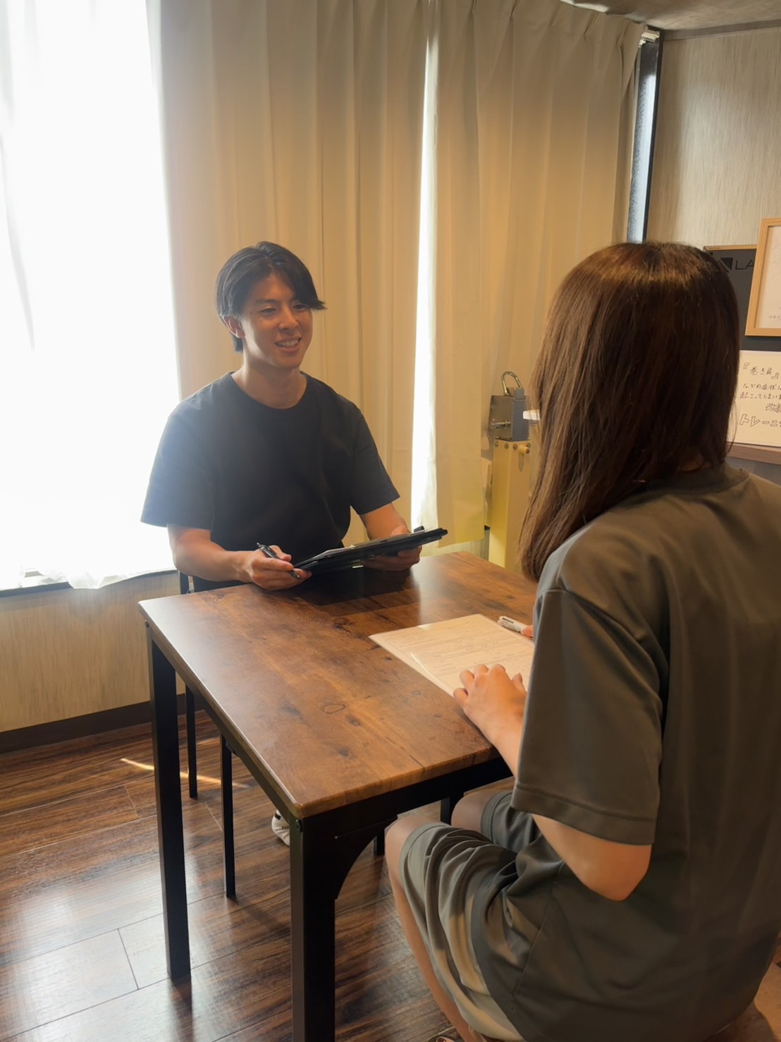 BREEZE高槻店のカウンセリング